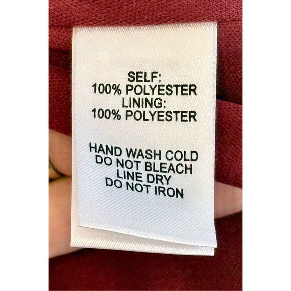 Lulus Lavish Lover Wine Red Strapless Sequin Maxi Cocktail Dress With Slit L - Picture 6 of 8